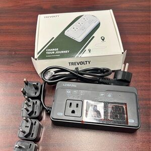 Black Universal Travel Adapter